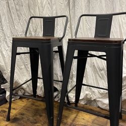 Pair Of Bar Stools 