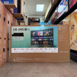 LG 55 inch 4K UHD Smart TV with HDR with Store Warranty and Financing Available