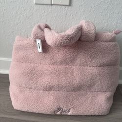 Victorias Secret Pink Teddy Tote