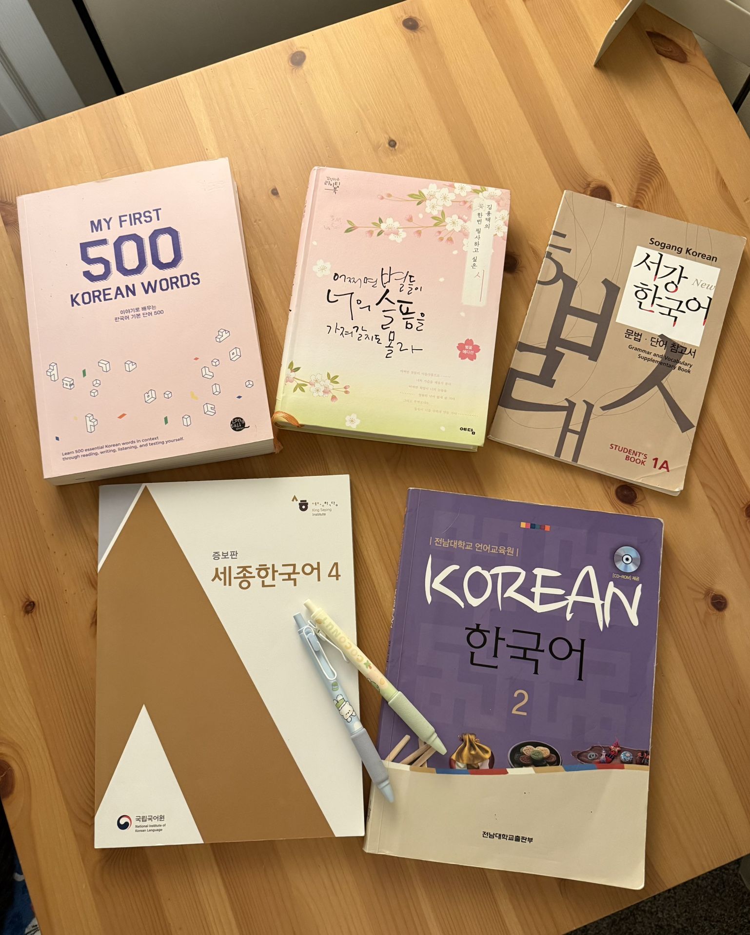 Korean Study Books