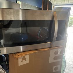 Over the range microwave