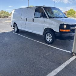2014 CHEVY EXPRESS ONE TON EXTENDED CARGO VAN