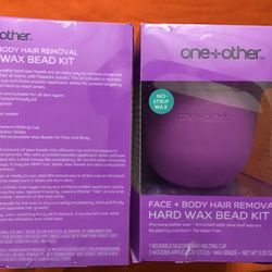 New One+other Hard Wax Beads Kit  Face &body 