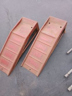 Vehicle Work Ramps