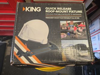 King roof mount dish antenna