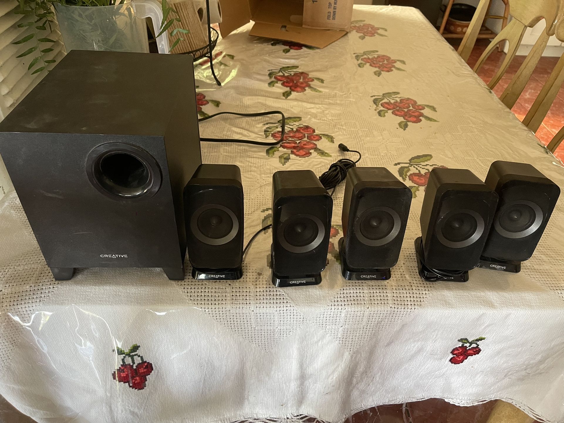 Speaker and bass Set