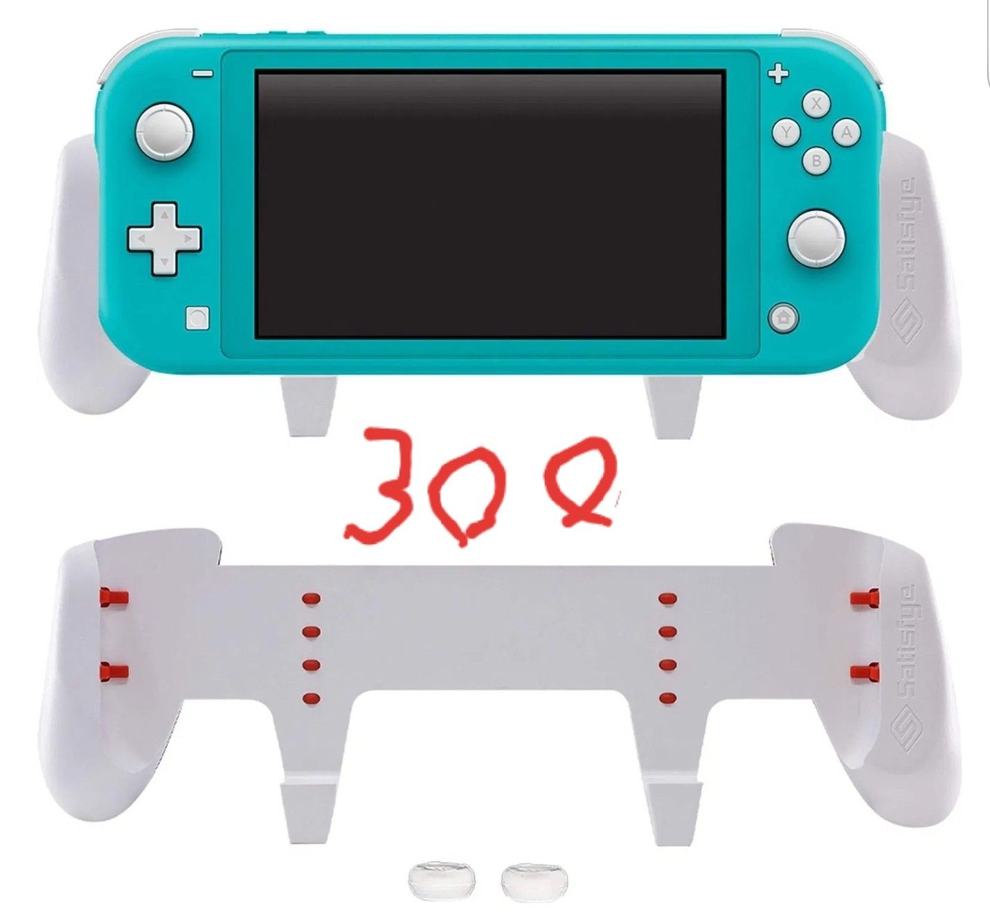 Nintendo Switch white hand Grips
