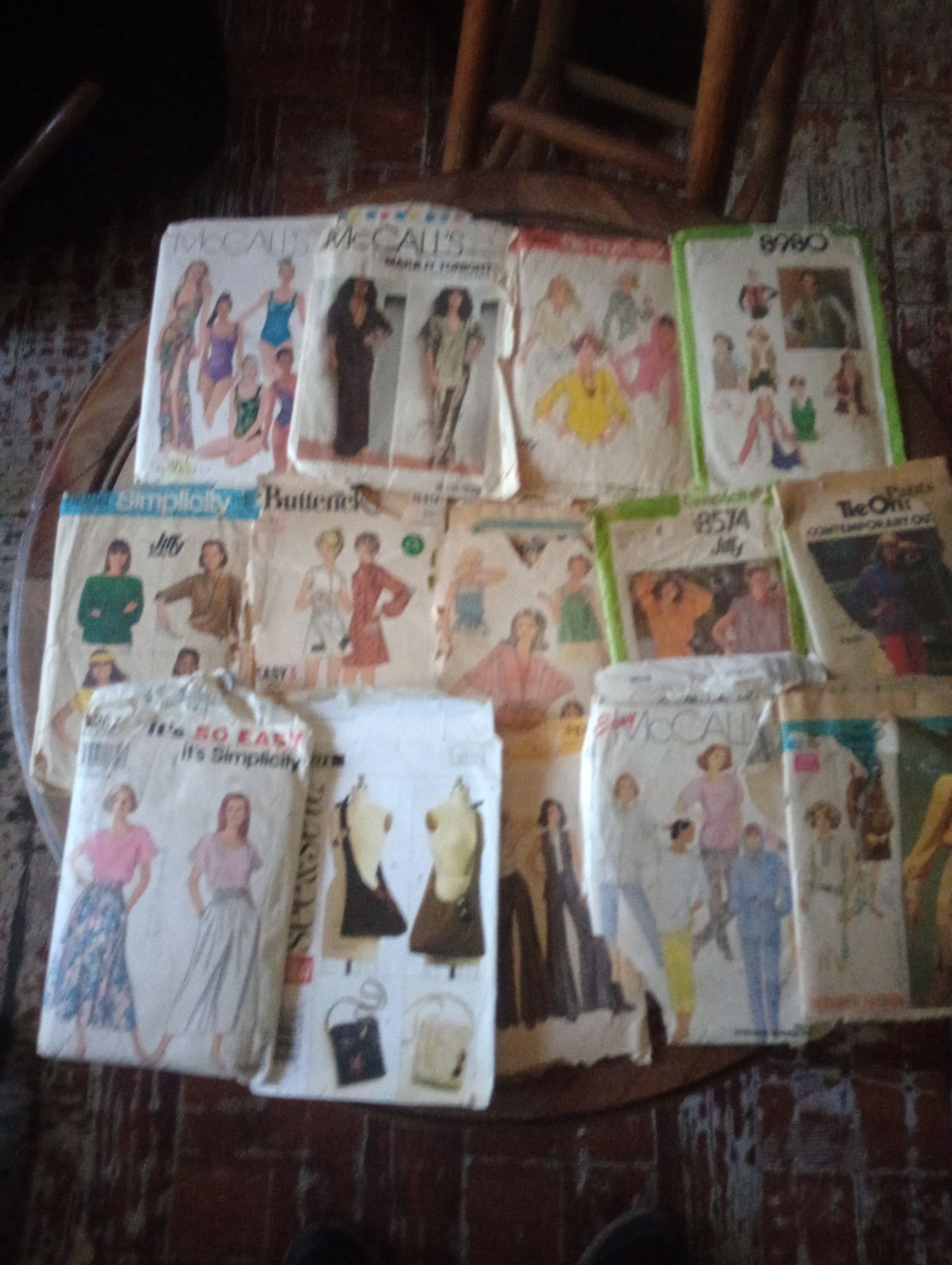 14 complete sewing patterns