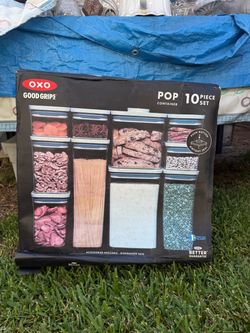 OXO Good Grips 10-Piece POP Container Airtight Food Storage Set