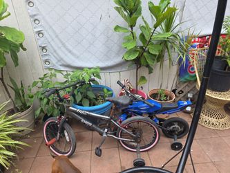 2 kids bikes both used but work