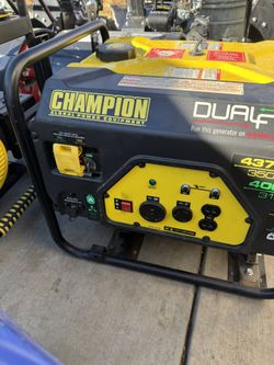 Dual Fuel Champion Generator 4375 Watts 