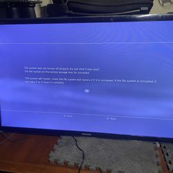 50” Samsung TV & Brand New Mount 