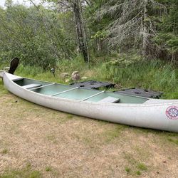Smokercraft Aluminum 17’ Canoe