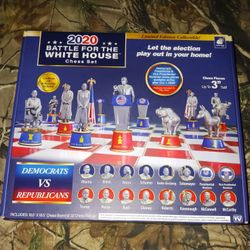 2020 battle for the sale white house chess set