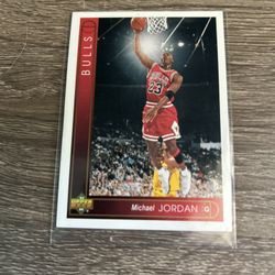 Michael Jordan Upper Deck Card 