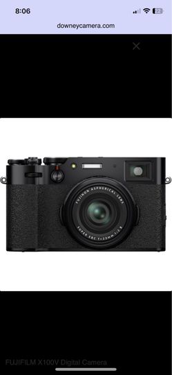 Black Fujifilm x100vi brand new in box