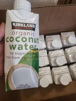 Organic coconut water
