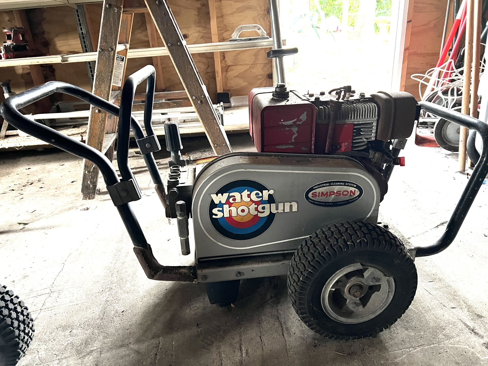 SIMPSON WATER SHOTGUN pressure Washer WS 3000 Pressure Cleaner Belt Driven