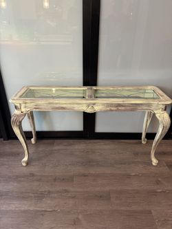 French console tables