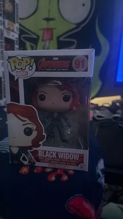 Funko Pop Marvel Black Widow #91