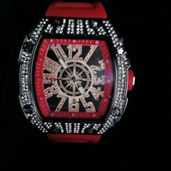 New Iced Out Tourbillion Watch
