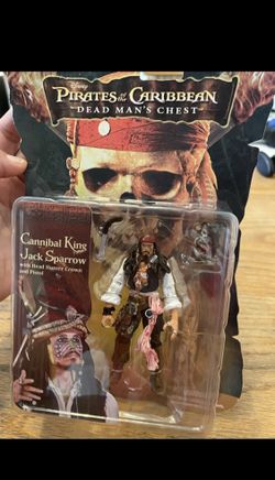 New Pirates Of Caribbean Dead Man Chest Cannibal King Jack Sparrow