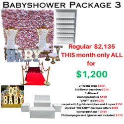Baby Shower Packages 3
