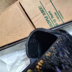 Black & Gold Sequence Shoes I.N.C.  Brand