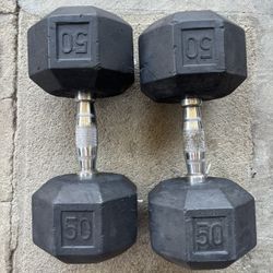 50lb Dumbbell Pair