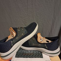 Skechers Mens Slip-in Shoes-New In Box Sz 10