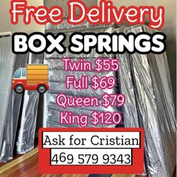 Box Springs  Twin box Full box  Queen box  King box  Bases para colchon  Box spring 