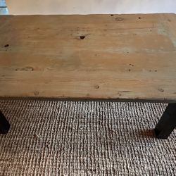 Rustic Solid Wood Dining Table 