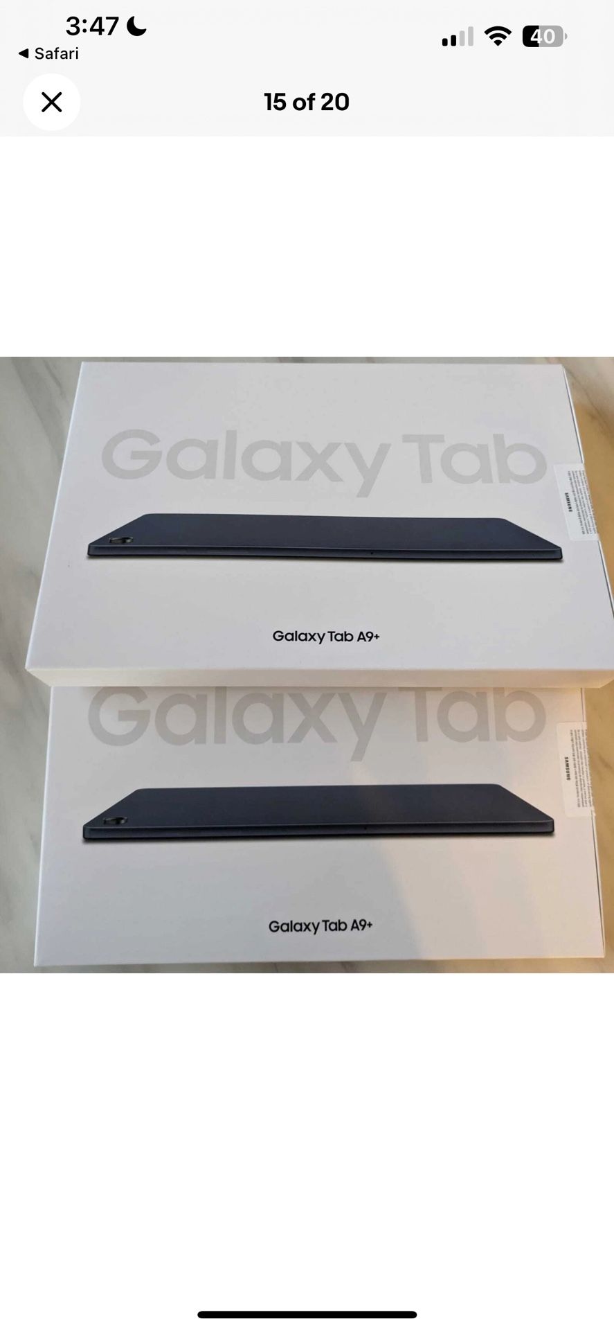 Brand New Metro By T-Mobile Samsung Galaxy Tab A9+ 5G Tablet With 25 Days Of Service For 150