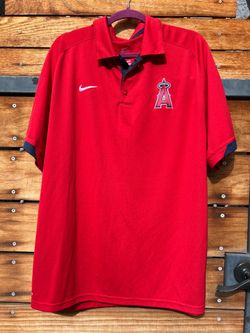 Nike Dri-fit Los Angeles Angels polo shirt size X-Large