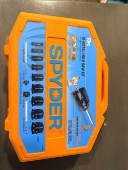 Spider 13 pc hole saw set