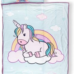 Unicorn Organic Cotton Nap Mat for Daycare and Preschool - 50 x 21 INCH (2 to 4 Years)