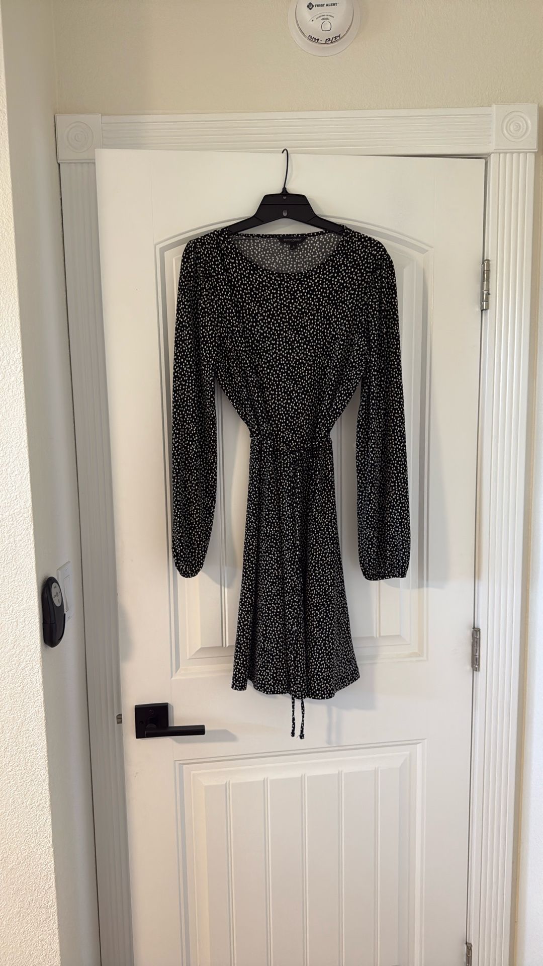 Black And White Polka Dot Dress