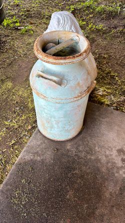 Old Antique Milk Can