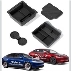 Tesla New Model Y Juniper, Model 3 Center Console Organizer