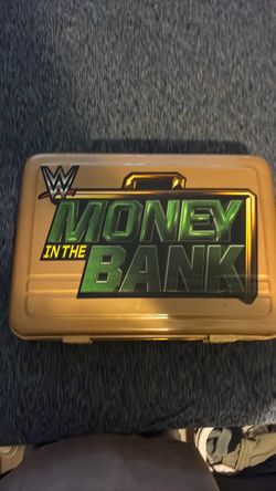 WWE money in the bank brief case