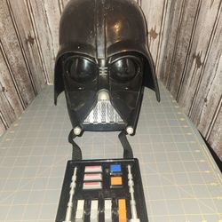 star wars darth Vader voice changing helmet 2004