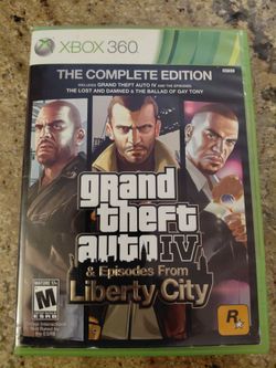 Xbox 360 Grand Theft Auto IV & Episodes From Liberty City