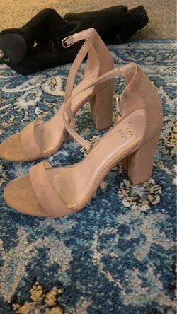 6.5 nude heels