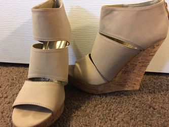 Tan wedges