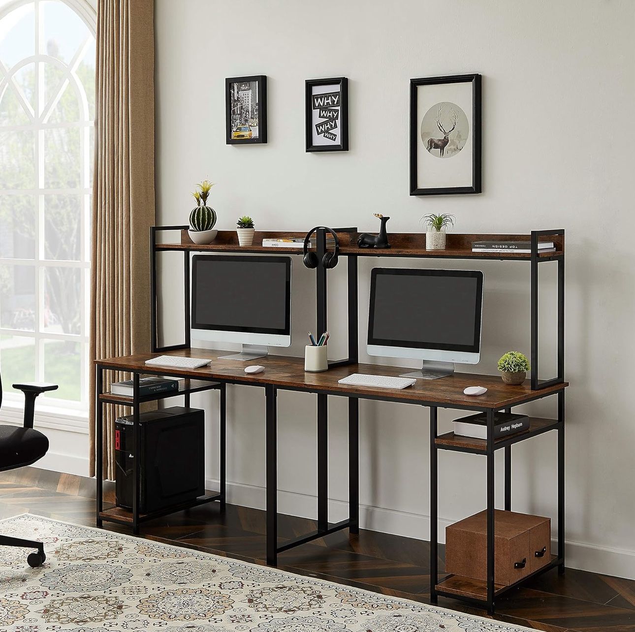 Double desk