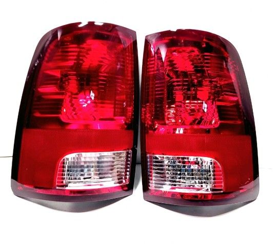 Pair Tail Lights For 09-18 Dodge Ram 1500/2500/3500 Rear Brake Parking Lamps