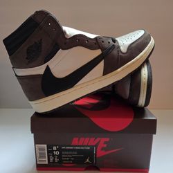 Travis Scott Air Jordan 1 Retro High "Mocha" Size 8.5