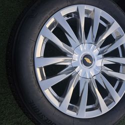 4 NEW 2024 CHEVROLET TAHOE 22" RIMS&TIRES