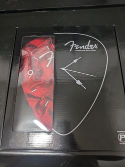 Fender Pick Clock