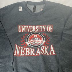 Nebraska University Officially Licensed Sweatshirt - Large